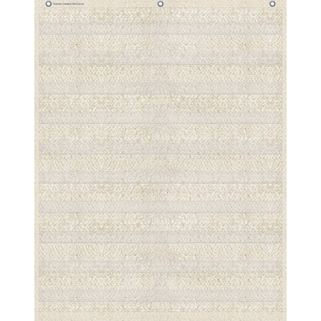 Teacher Created Resources Woven 10 Pocket Chart, 34in. x 44in. TCR20105